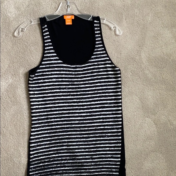 Joe Fresh Lurex/Sequin Striped Tank Top - Picture 6 of 7